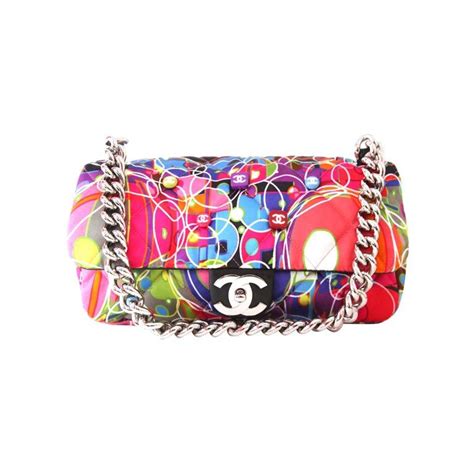 chanel bag multicolor|pictures of old chanel purses.